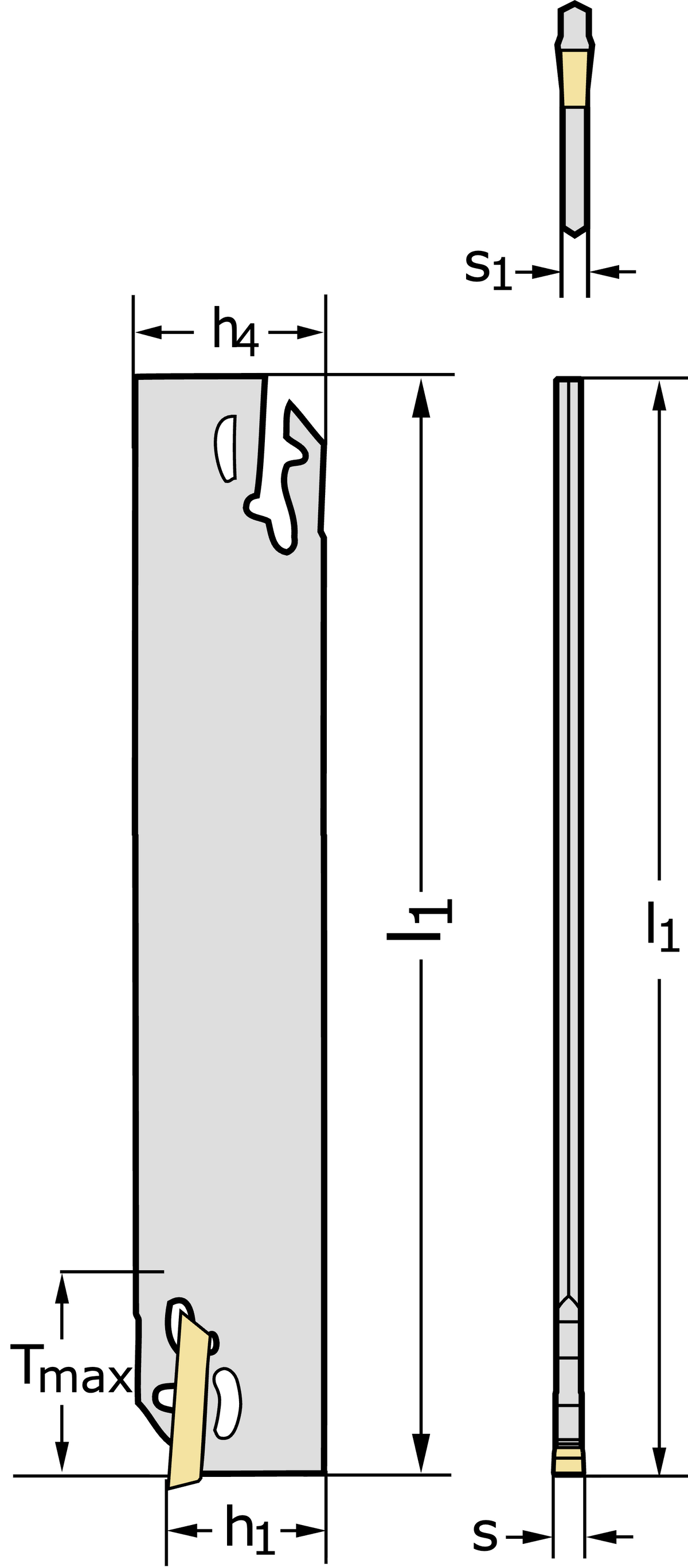 Walter Cut G1042.32N-3T50GX24 – rozmerový výkres